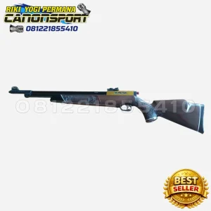 SENAPAN ANGIN SHARP TIGER TRUGLO LONG BARREL POPOR UKIR
